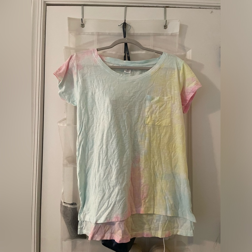 Pastel Tie-Dye Short Sleeve Tee